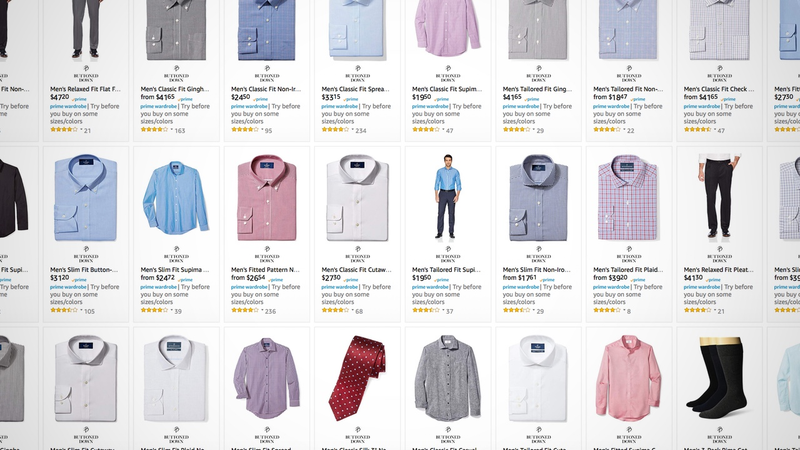 Rebajas en ropa formal para hombre | AmazonGráfico: Shep McAllister